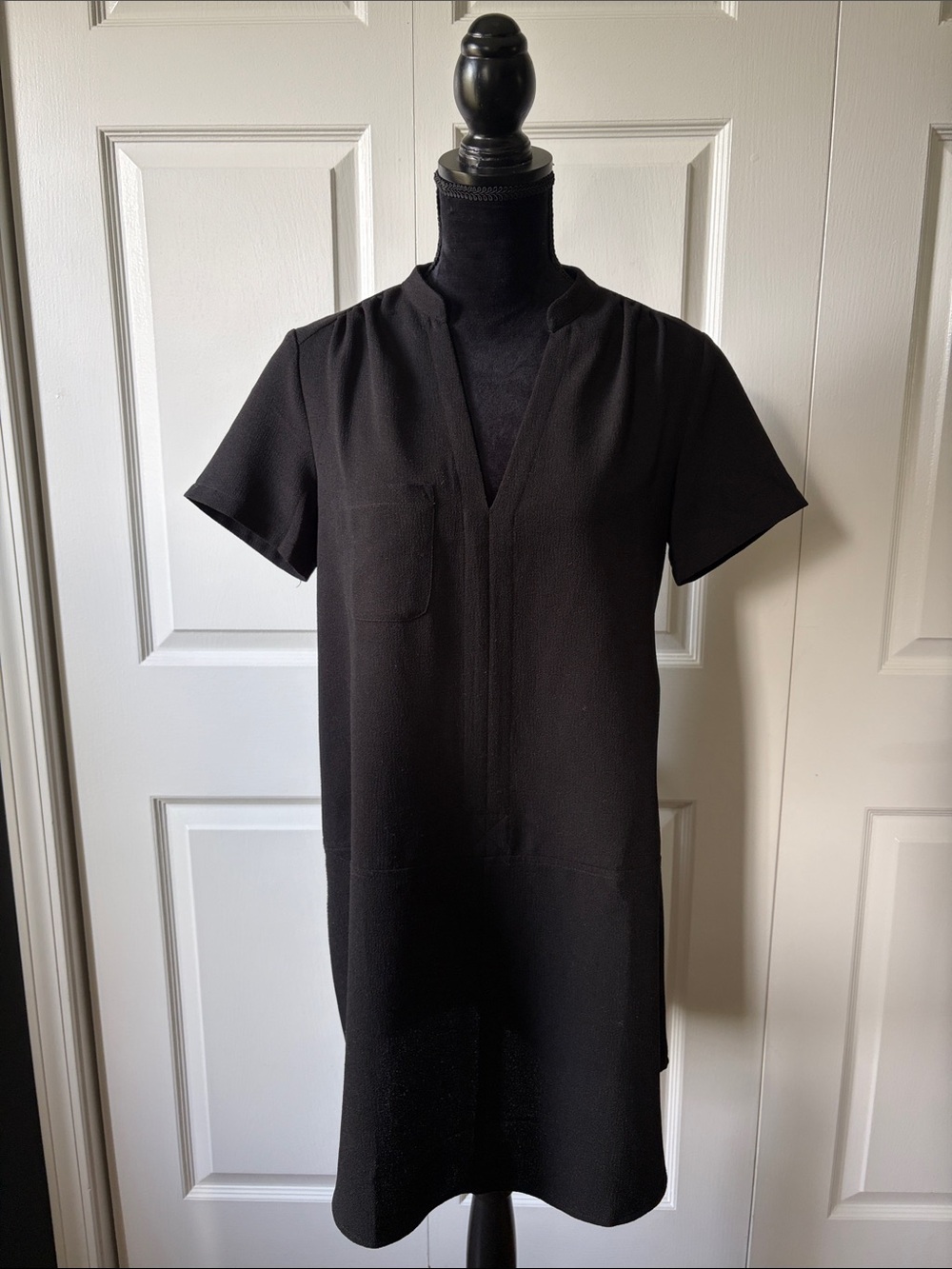 Black Short Sleeve Dress